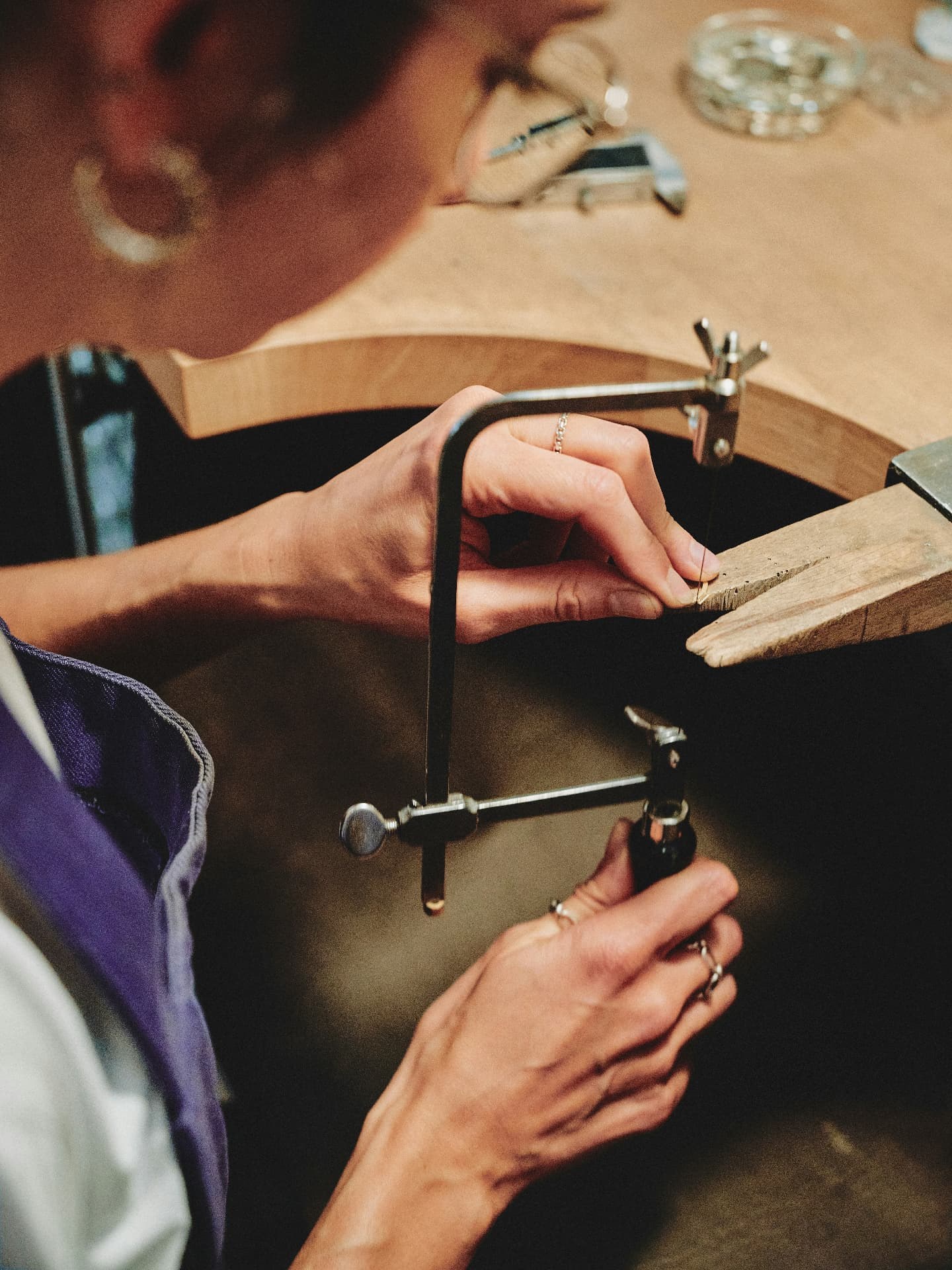 Les gestes de fabrication en joaillerie